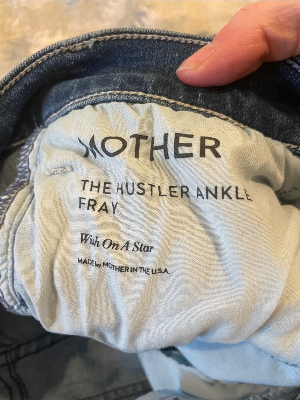 MOTHER The Hustler Ankle Fray Jeans - Picture 2 of 7
